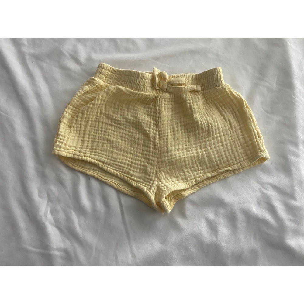 Modern Moments by Gerber Unisex Gauze Cotton BOHO Shorts Size 18M Yellow